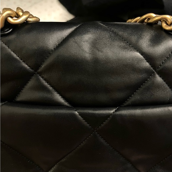 Used Chanel 19 Handbag - Black - Picture 10 of 10